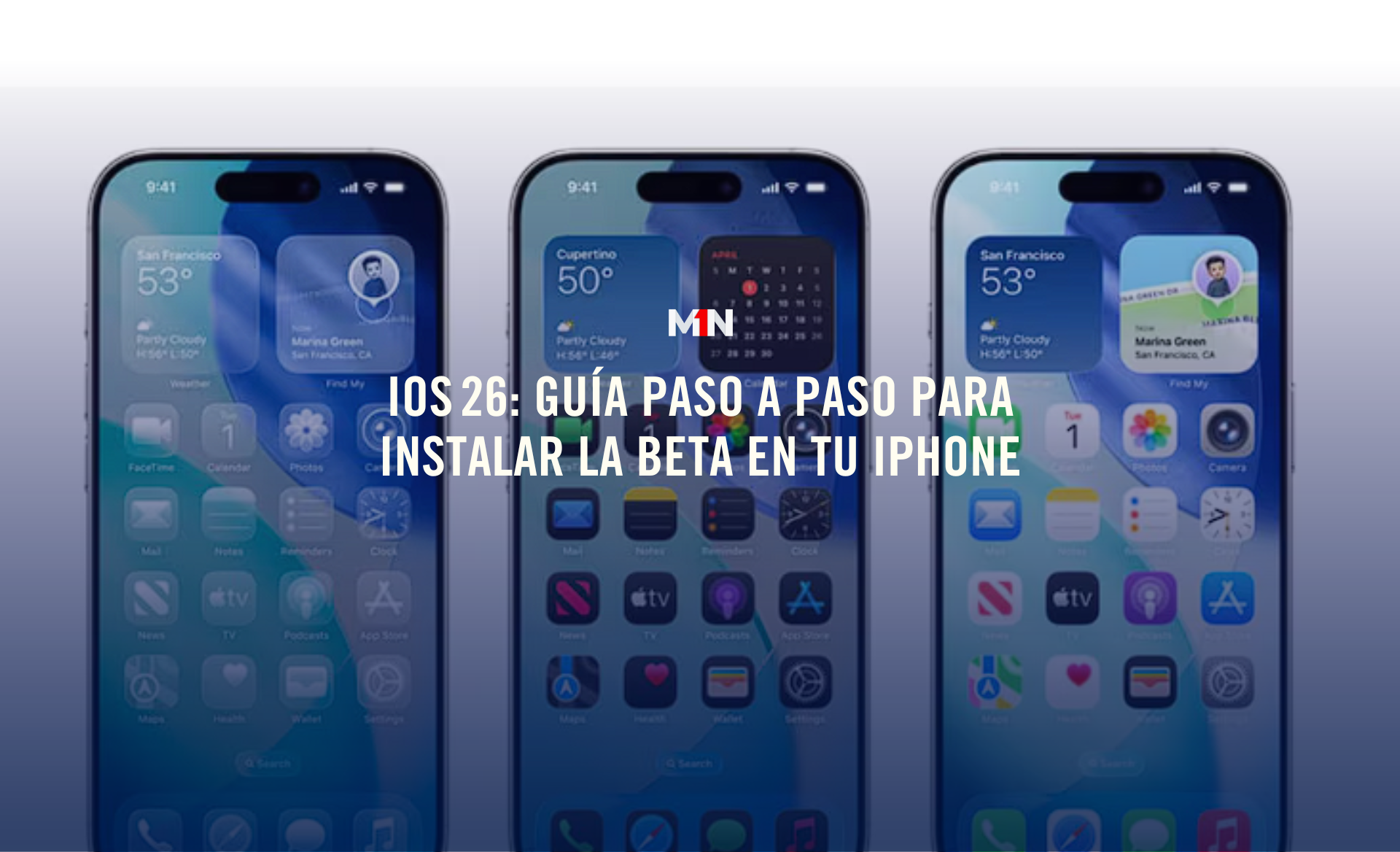 iOS 26: guía paso a paso para instalar la beta en tu iPhone | 1M Noticias